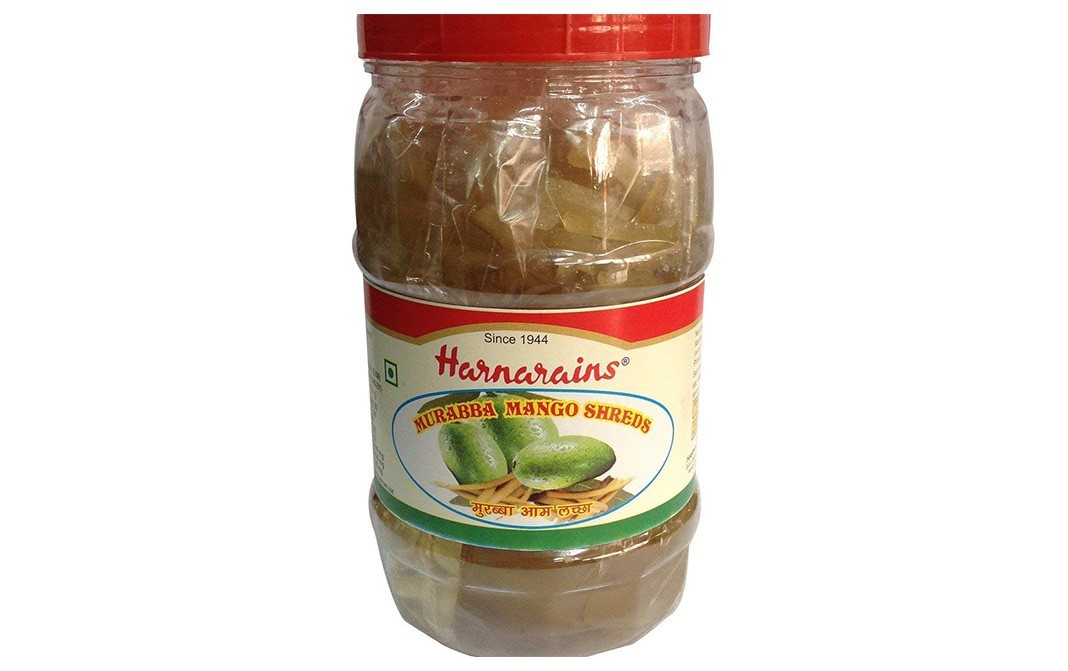 Harnarains Murabba Mango Shreds    Plastic Jar  500 grams